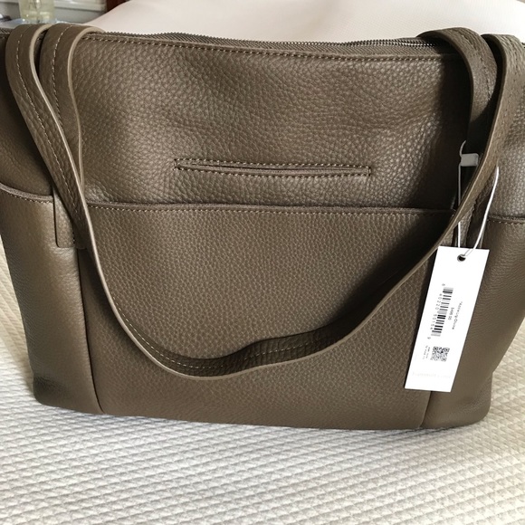 Hammitt Addie large leather tote in color “olivine,” NWT - Picture 3 of 11